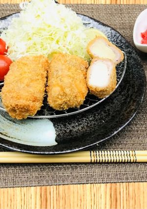 ヘルシー高野豆腐ヒレかつ＆特製胡麻ソース-レシピのメイン写真