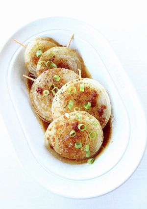 皆大好き【新玉ねぎステーキ（ガリバタ）】-レシピのメイン写真