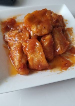 業務スーパーの甘酢あんで鶏チリ♪-レシピのメイン写真