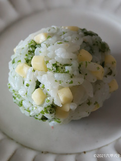 青のりとチーズの丸おにぎり-レシピのメイン写真