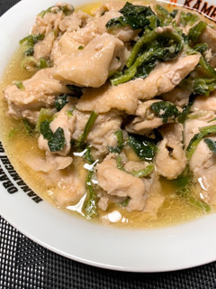 シャトルシェフで☆お肉とほうれん草の塩煮-レシピのメイン写真