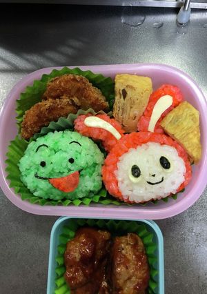 　まいぜんシスターズ　キャラ弁-レシピのメイン写真