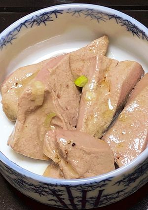低温調理器で豚レバー-レシピのメイン写真