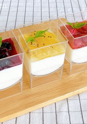 とろ〜ん♪カップでレアチーズケーキ-レシピのメイン写真