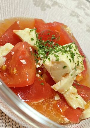 トマトと豆腐の中華和え-レシピのメイン写真
