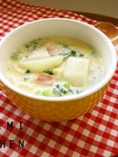 かぶの豆乳スープ-レシピのメイン写真
