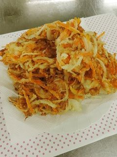 カリッとした食感!米粉かき揚げ-レシピのメイン写真