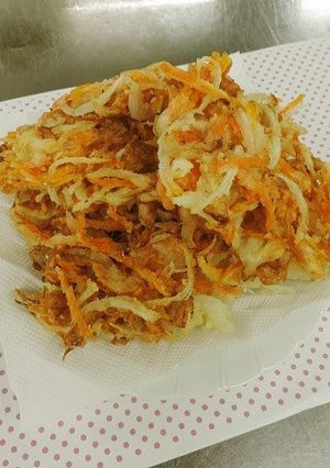 カリッとした食感！米粉かき揚げ-レシピのメイン写真