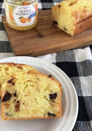 簡単マーマレードとチョコのパウンドケーキ-レシピのメイン写真