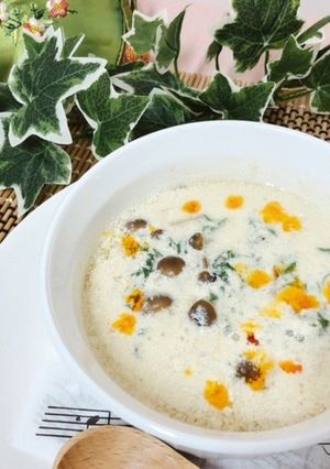 ベジ♪台湾の定番朝ご飯　シェントゥジャン-レシピのメイン写真