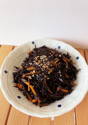 ひじき炒め煮-レシピのメイン写真