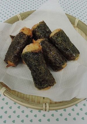 ふんわりやわらか大和芋の磯辺揚げ-レシピのメイン写真