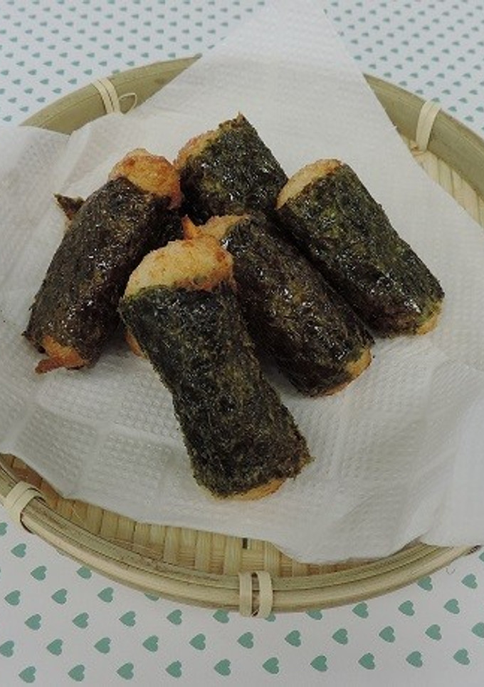 ふんわりやわらか大和芋の磯辺揚げ-レシピのメイン写真