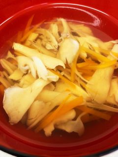 舞茸のお吸物-レシピのメイン写真
