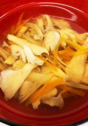 舞茸のお吸物-レシピのメイン写真