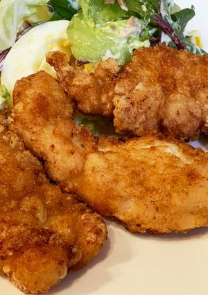 かりっとサックサク！ささみの醤油唐揚げ-レシピのメイン写真