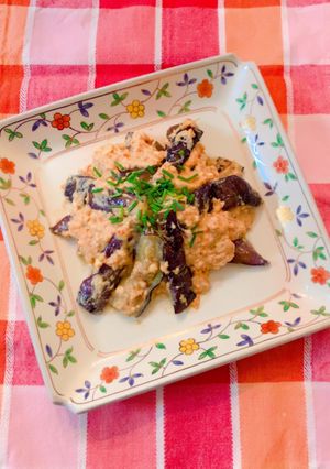 茄子のピリ辛中華風白あえ-レシピのメイン写真