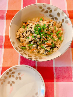鶏ひき肉入り炒り豆腐-レシピのメイン写真