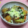 簡単♡牛肉と野菜のグラタンもどき