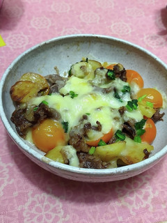 簡単♡牛肉と野菜のグラタンもどき-レシピのメイン写真