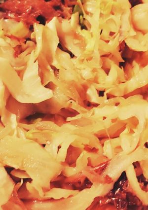 超簡単！ホットサラダ！キャベツレンジ無限-レシピのメイン写真