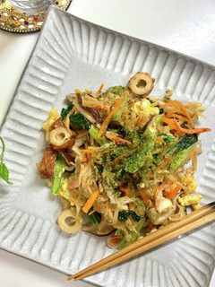 低糖質・切り干し大根の和風焼きそば風-レシピのメイン写真