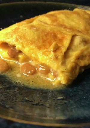 ごま油香る納豆オムレツ-レシピのメイン写真