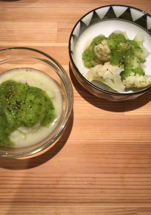 介護食&離乳食 カリフラワー+文旦-レシピのメイン写真