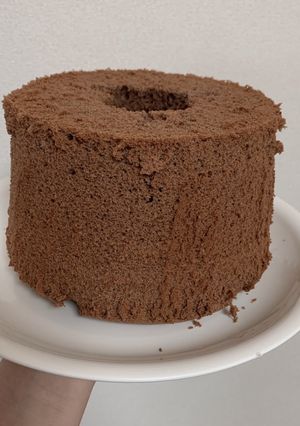 17cmトール型で作るココアシフォン-レシピのメイン写真
