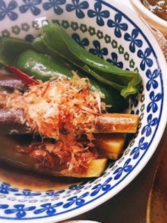 茄子とピーマンの焼き浸し-レシピのメイン写真