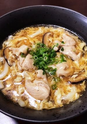 鶏肉と卵のとろ〜りあんかけうどん-レシピのメイン写真
