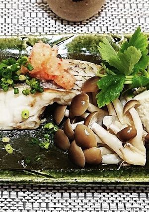 あっさり鯛の酒蒸し-レシピのメイン写真