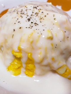 簡単!クリームオムライス-レシピのメイン写真