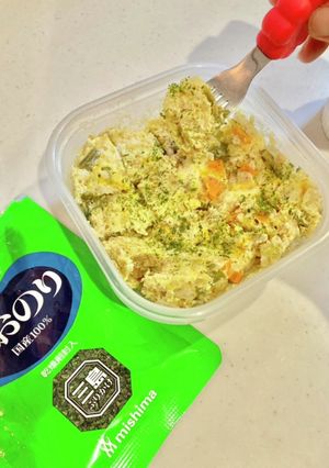 レンジで簡単☆オートミールお好み焼き-レシピのメイン写真