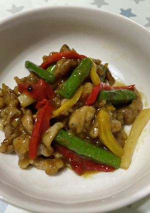 冷凍野菜と豚肉で青椒肉絲-レシピのメイン写真