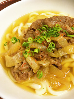 旬の新玉ねぎde早旨な☆NEW!肉うどん-レシピのメイン写真