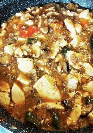 具だくさん彩り麻婆豆腐-レシピのメイン写真