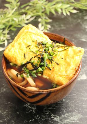 簡単！肉うどん☆たまご豚すき-レシピのメイン写真