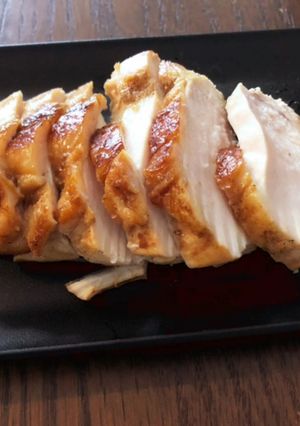 ふんわり美味しい鶏のムネ焼き 簡単-レシピのメイン写真