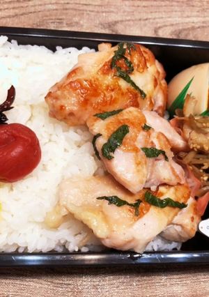 鶏塩焼き弁当　0604-レシピのメイン写真