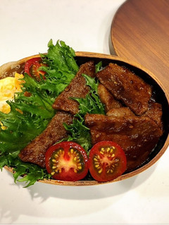 のっけ弁当2021.06.04焼肉-レシピのメイン写真