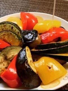 かけるだけ簡単♪焼き野菜マリネ-レシピのメイン写真