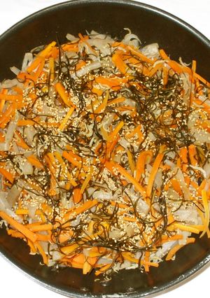 こんにゃくの炒り煮♪簡単ミネラル常備菜-レシピのメイン写真