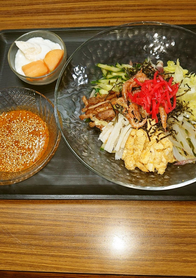 ヨウサマの減塩かけながら冷やし中華-レシピのメイン写真