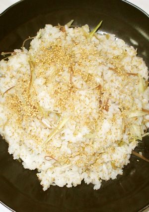 みょうがご飯♪簡単夏の食養生-レシピのメイン写真