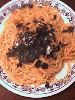 塩辛のパスタ-レシピのメイン写真