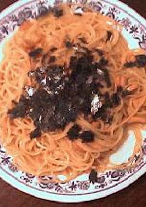 塩辛のパスタ-レシピのメイン写真