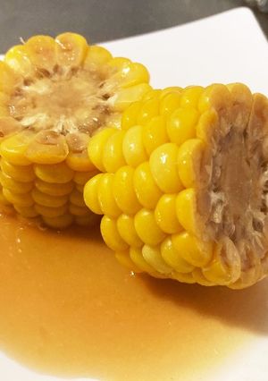 とうもろこしの煮物(バター醤油)-レシピのメイン写真
