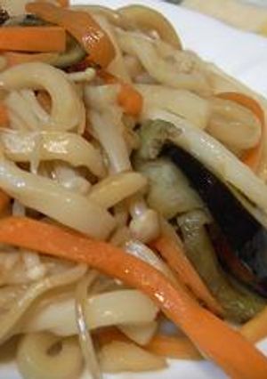 簡単！ダイエット焼きうどん☆-レシピのメイン写真