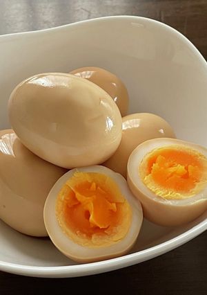 煮たまご じゃなくて漬けたまご　簡単☆-レシピのメイン写真